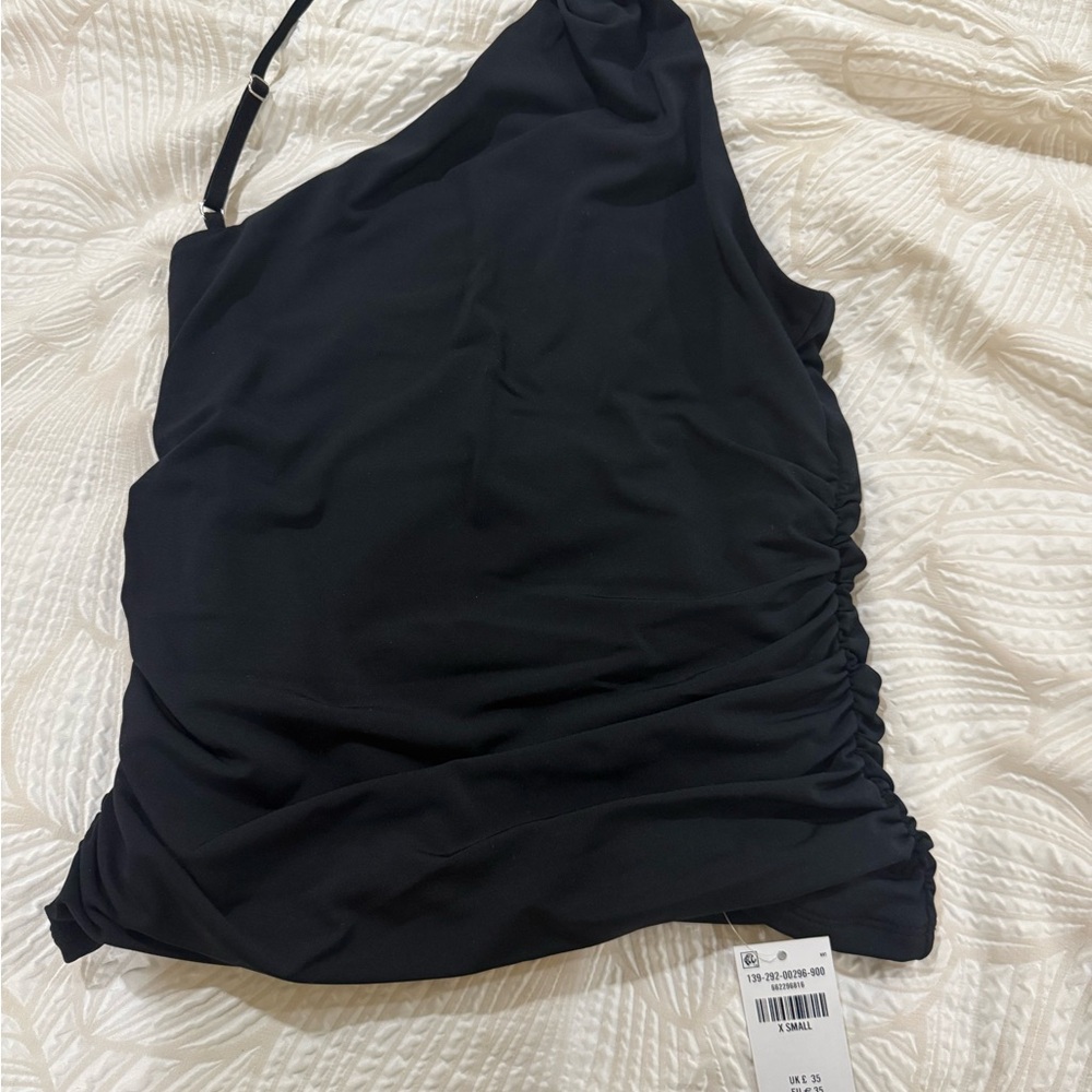 Abercrombie Assymtrical Strap Top, Brand New, XS